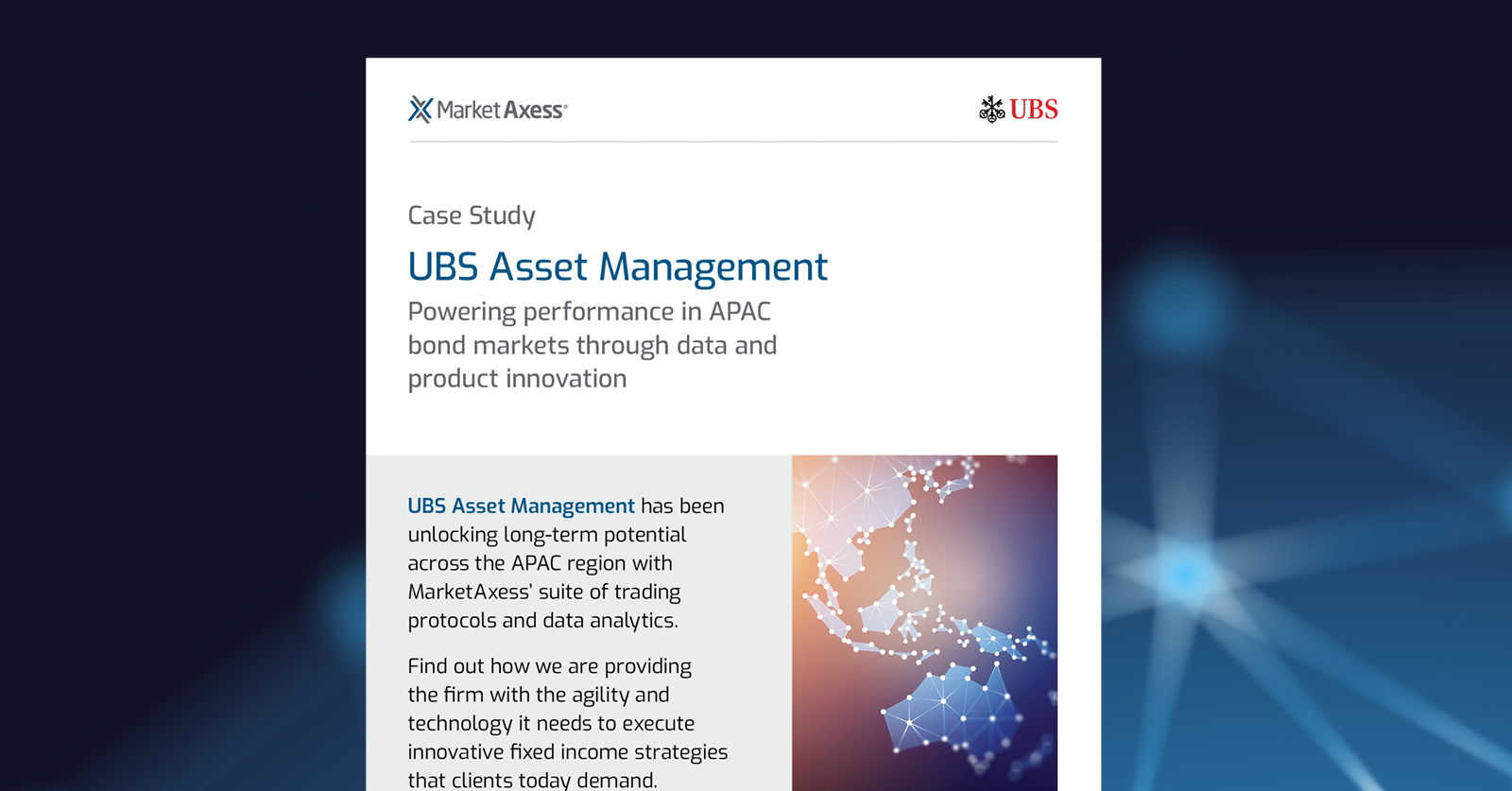 UBS Case Study - Supporting image